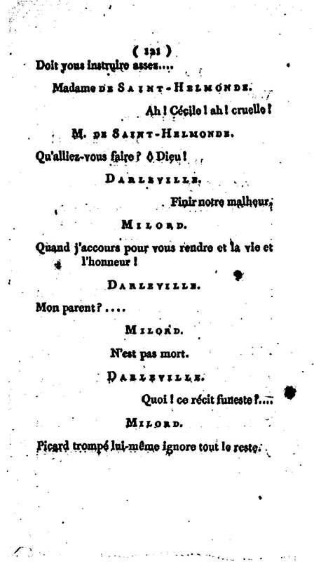 Dangers de l'opinion (Les), drame en cinq actes, en vers