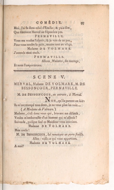 Mariage secret (Le), comédie en trois actes, en vers ; représentée à Fontainebleau, devant Leurs Majestés, le vendredi 4 novembre 1785 ; &, pour la première fois sur le Théâtre Français, le 10 mars 1786 Mariage secret (Le), comédie en trois actes, en vers ; représentée à Fontainebleau, devant Leurs Majestés, le vendredi 4 novembre 1785 ; &, pour la première fois sur le Théâtre Français, le 10 mars 1786