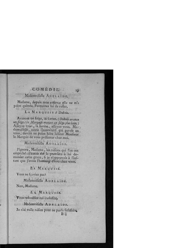 Gageure imprévue (La), comédie en prose et en un acte Gageure imprévue (La), comédie en prose et en un acte