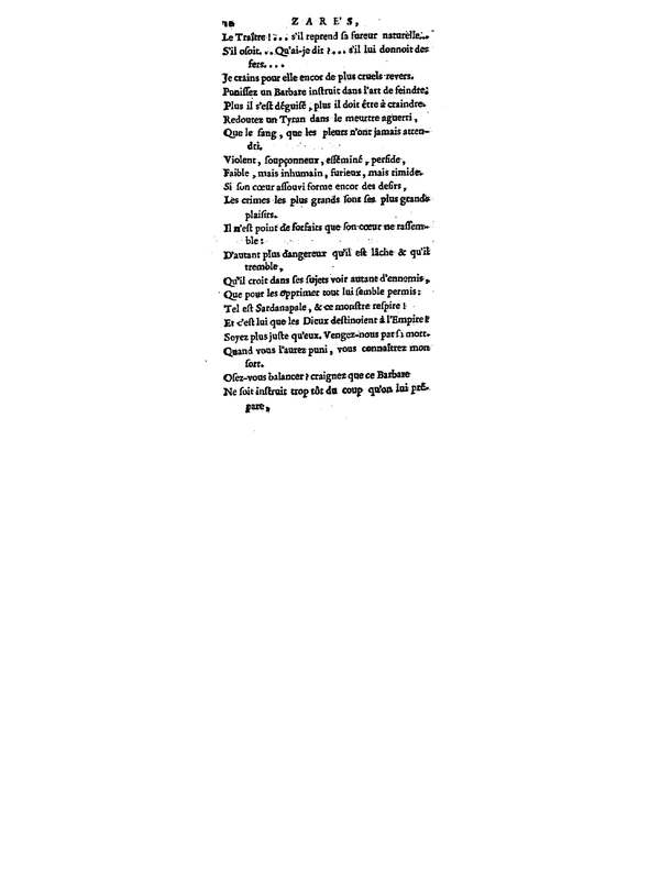 Zarès, tragédie, par M. Palissot de Montenoy, représentée pour la première fois par les Comédiens français, le 3 juin 1751 Zarès, tragédie, par M. Palissot de Montenoy, représentée pour la première fois par les Comédiens français, le 3 juin 1751