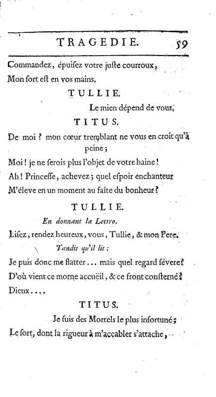 Brutus de M. de Voltaire (Le), avec un Discours sur la tragédie Brutus de M. de Voltaire (Le), avec un Discours sur la tragédie