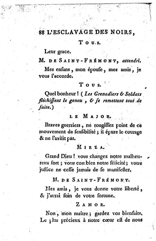Esclavage des noirs, ou l'Heureux Naufrage (L'), drame en trois actes, en prose Esclavage des noirs, ou l'Heureux Naufrage (L'), drame en trois actes, en prose