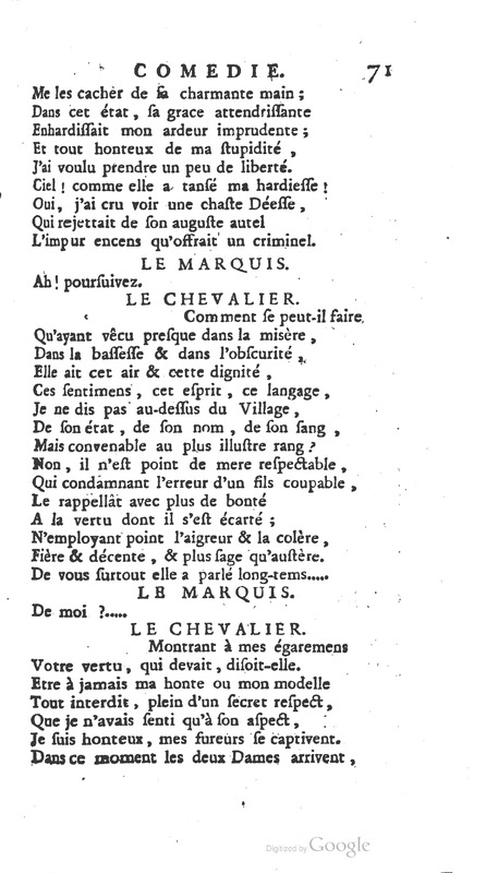 Droit du seigneur (Le), Comédie en cinq actes Droit du seigneur (Le), Comédie en cinq actes