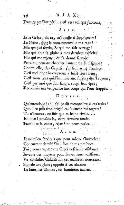 Ajax, tragédie par M. Poinsinet de Sivry Ajax, tragédie par M. Poinsinet de Sivry