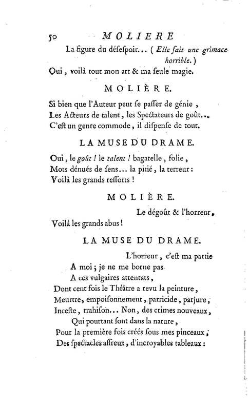 Molière à la nouvelle salle, ou les Audiences de Thalie, comédie en un acte et en vers libres Molière à la nouvelle salle, ou les Audiences de Thalie, comédie en un acte et en vers libres