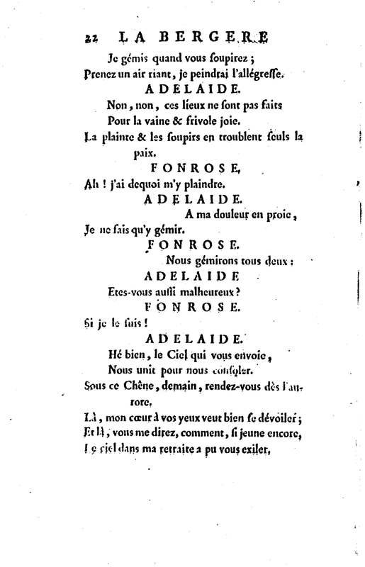 Bergère des Alpes (La), pastorale en trois actes et en vers, mêlée de chants, par M. Marmontel de l'Académie françoise