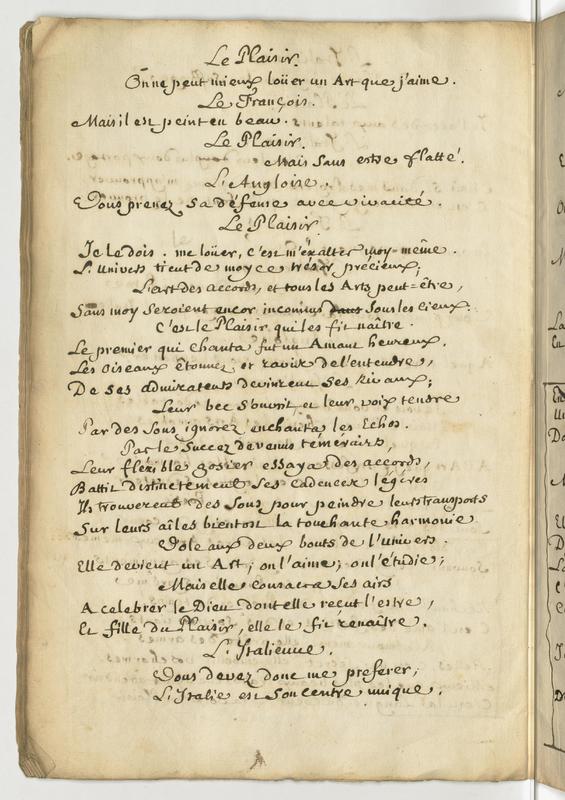 Plaisir (Le), comédie en un acte et en vers libres Plaisir (Le), comédie en un acte et en vers libres