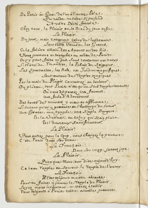 Plaisir (Le), comédie en un acte et en vers libres Plaisir (Le), comédie en un acte et en vers libres