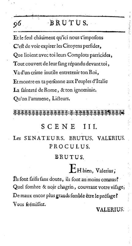 Brutus de M. de Voltaire (Le), avec un Discours sur la tragédie Brutus de M. de Voltaire (Le), avec un Discours sur la tragédie