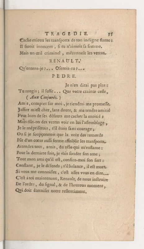 Venise sauvée, tragedie. Représentée par les Comédiens françois, le 5 décembre 1746… [Seconde édition]