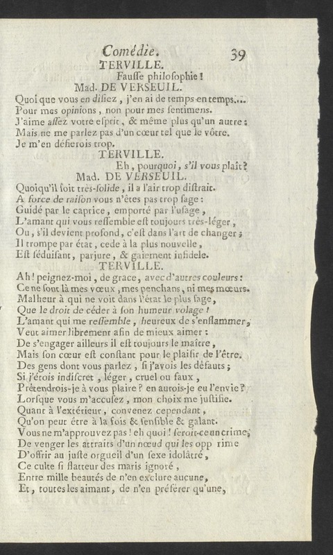 Célibataire (Le), comédie en cinq actes et en vers