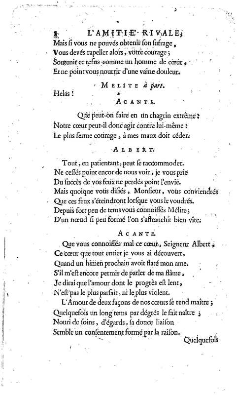 Amitié rivale (L'), comédie en vers et en cinq actes, par M. Fagan… Amitié rivale (L'), comédie en vers et en cinq actes, par M. Fagan…