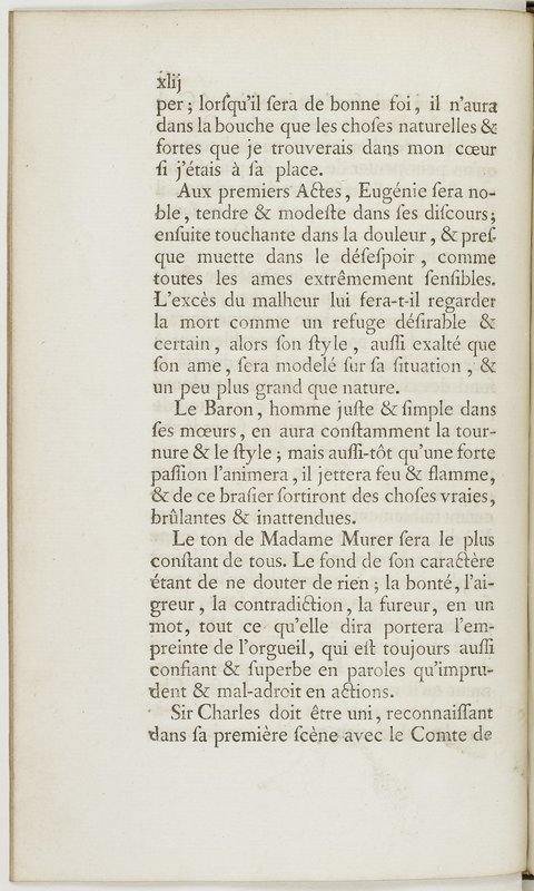 Eugénie, drame en cinq actes en prose, enrichi de figures en taille-douce ; avec un Essai sur le drame sérieux Eugénie, drame en cinq actes en prose, enrichi de figures en taille-douce ; avec un Essai sur le drame sérieux