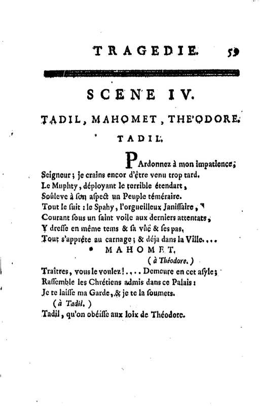 Mahomet second, tragédie, par M. de La Noue Mahomet second, tragédie, par M. de La Noue