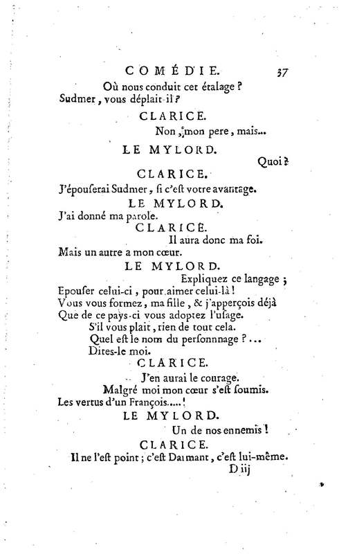 Anglais à Bordeaux (L'), comédie en un acte et en vers libres, par M. Favart… [Par les Comédiens françois ordinaires du Roi, 14 mars 1763]