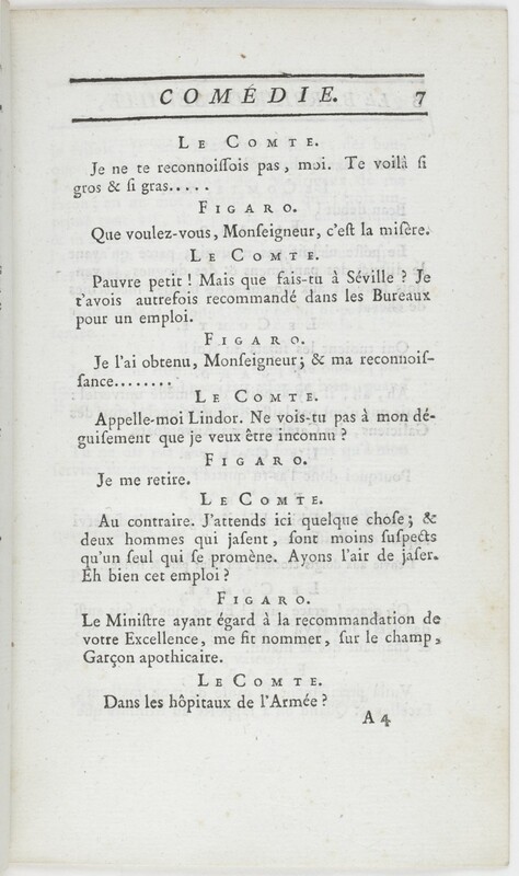 Barbier de Séville, ou La précaution inutile (Le), comédie en quatre actes