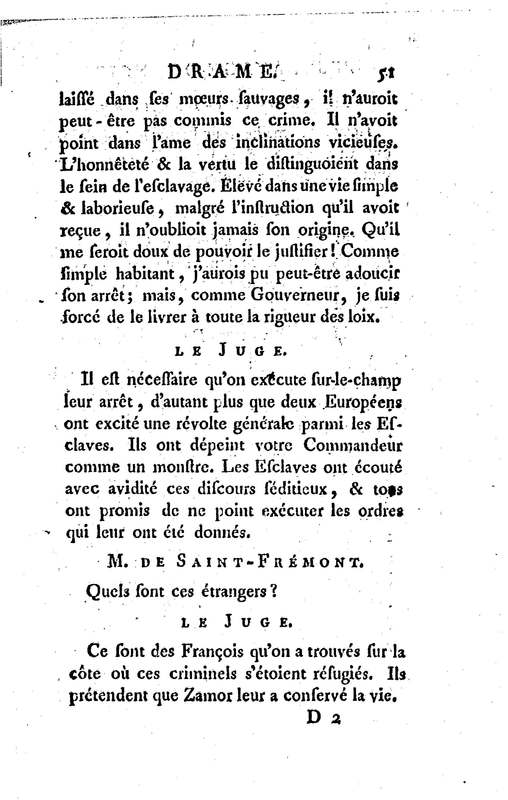 Esclavage des noirs, ou l'Heureux Naufrage (L'), drame en trois actes, en prose Esclavage des noirs, ou l'Heureux Naufrage (L'), drame en trois actes, en prose