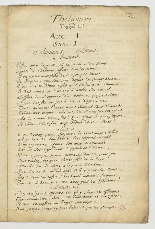 Thélamire, tragédie en cinq actes et en vers Thélamire, tragédie en cinq actes et en vers