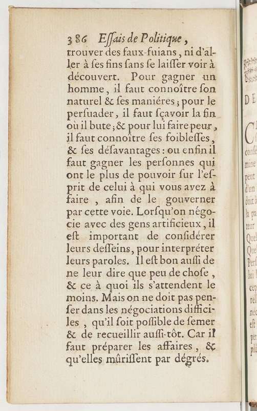 Essais du chevalier Bacon, chancelier d'Angleterre, sur divers sujets de politique, et de morale