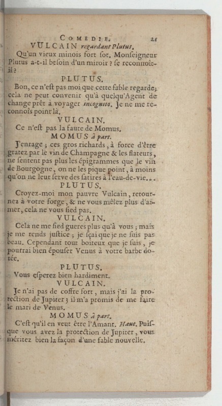 Momus fabuliste, ou les Noces de Vulcain, comédie Momus fabuliste, ou les Noces de Vulcain, comédie