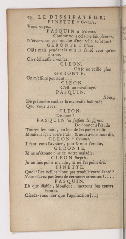 Dissipateur, ou l'Honneste Friponne (Le), comédie Dissipateur, ou l'Honneste Friponne (Le), comédie