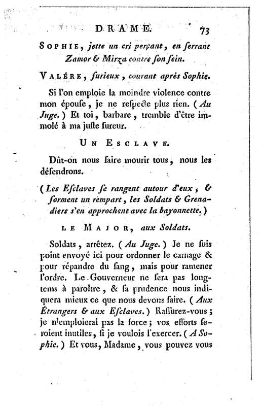 Esclavage des noirs, ou l'Heureux Naufrage (L'), drame en trois actes, en prose