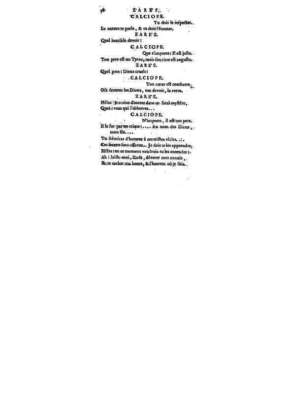 Zarès, tragédie, par M. Palissot de Montenoy, représentée pour la première fois par les Comédiens français, le 3 juin 1751 Zarès, tragédie, par M. Palissot de Montenoy, représentée pour la première fois par les Comédiens français, le 3 juin 1751