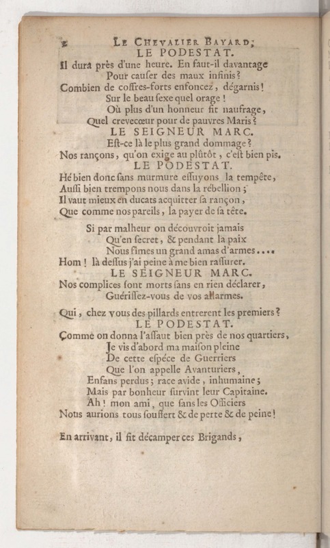 Chevalier Bayard (Le), comédie héroïque
