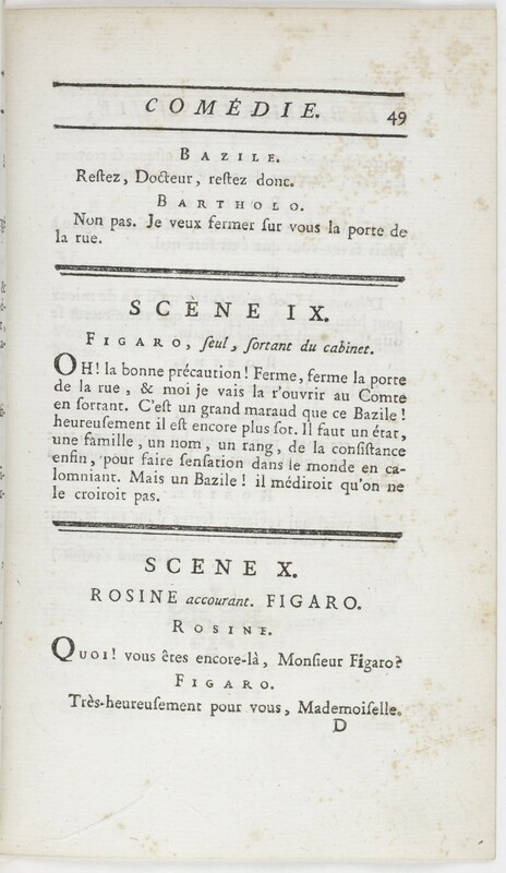Barbier de Séville, ou La précaution inutile (Le), comédie en quatre actes