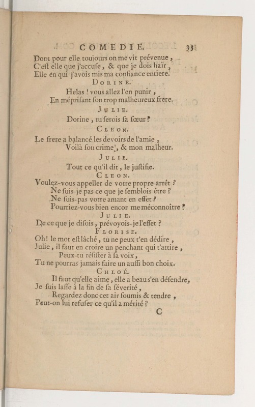 École amoureuse (L'), comédie en un acte, en vers, représentée pour la première fois par les Comédiens ordinaires du Roi, le 11 septembre 1747 École amoureuse (L'), comédie en un acte, en vers, représentée pour la première fois par les Comédiens ordinaires du Roi, le 11 septembre 1747