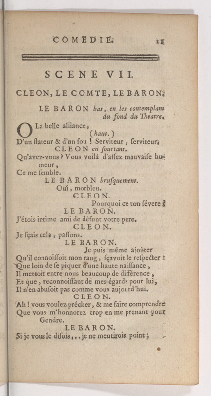Dissipateur, ou l'Honneste Friponne (Le), comédie Dissipateur, ou l'Honneste Friponne (Le), comédie