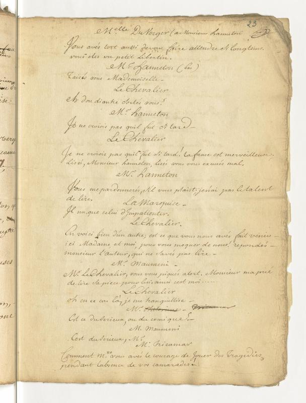 Tragédie en prose lue au foyer (La), pièce nouvelle en un acte Tragédie en prose lue au foyer (La), pièce nouvelle en un acte