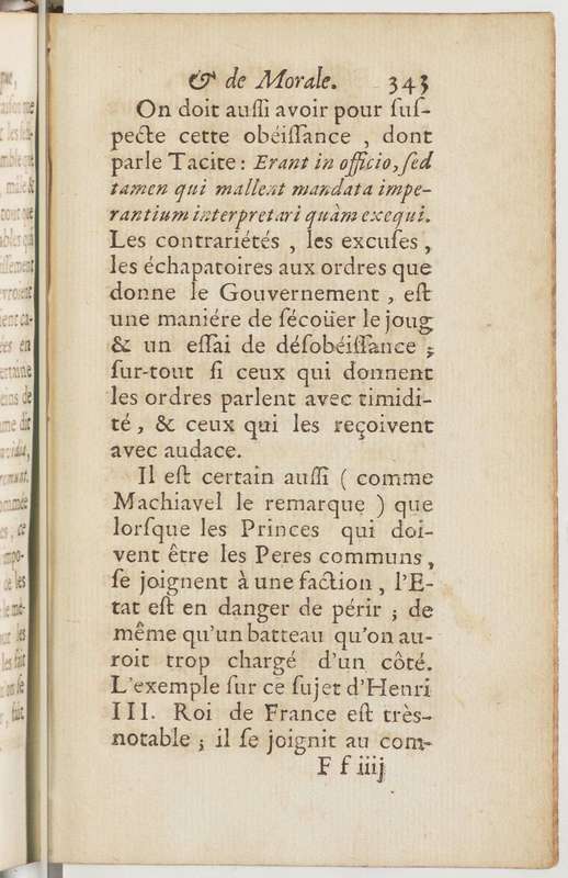 Essais du chevalier Bacon, chancelier d'Angleterre, sur divers sujets de politique, et de morale