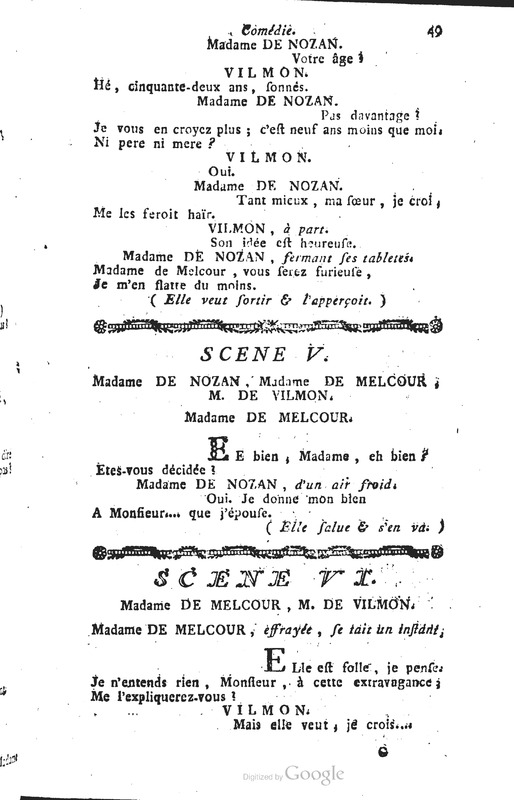 Mère jalouse (La), comédie en trois actes et en vers