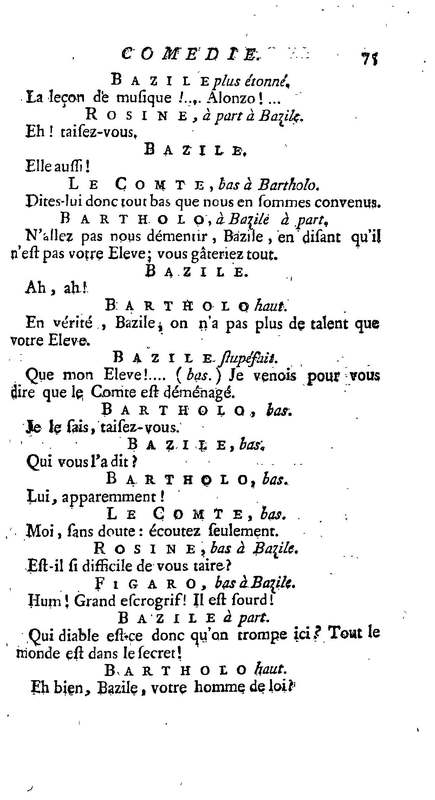 Barbier de Séville, ou la Précaution inutile (Le ), comédie en quatre actes, par M. de Beaumarchais, représentée sur le théâtre de la Comédie Française le 23 février 1775 (avec une Lettre modérée sur la chute et la critique du Barbier de Séville) Barbier de Séville, ou la Précaution inutile (Le ), comédie en quatre actes, par M. de Beaumarchais, représentée sur le théâtre de la Comédie Française le 23 février 1775 (avec une Lettre modérée sur la chute et la critique du Barbier de Séville)