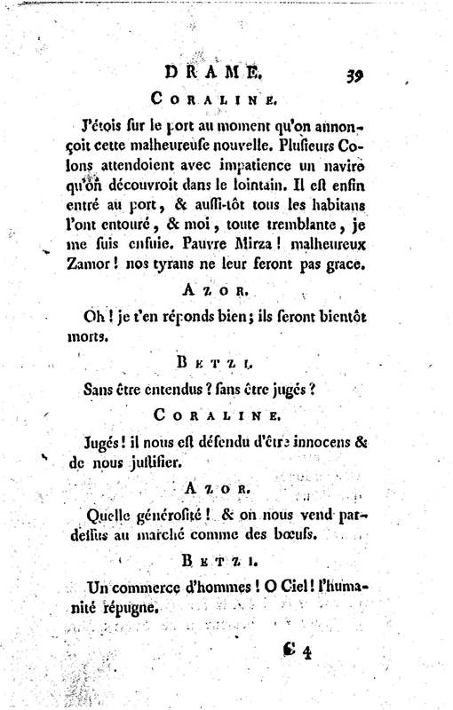 Esclavage des noirs, ou l'Heureux Naufrage (L'), drame en trois actes, en prose Esclavage des noirs, ou l'Heureux Naufrage (L'), drame en trois actes, en prose