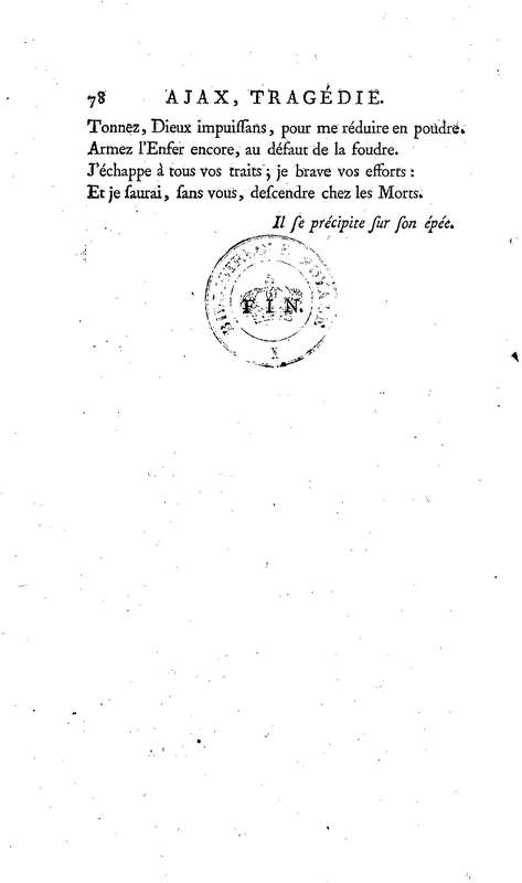 Ajax, tragédie par M. Poinsinet de Sivry Ajax, tragédie par M. Poinsinet de Sivry