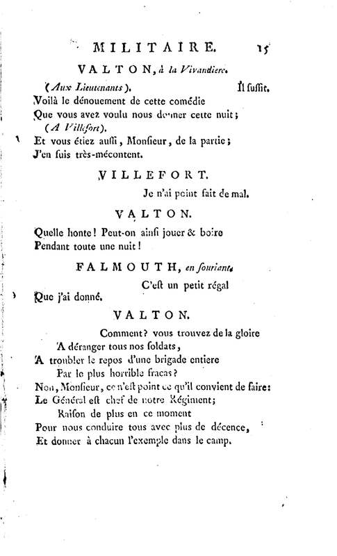 Discipline militaire du Nord (La), drame en quatre actes, en vers libres Discipline militaire du Nord (La), drame en quatre actes, en vers libres