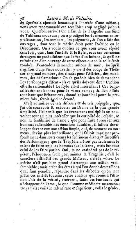Comte de Warwik [sic] (Le), tragédie par M. de La Harpe, représentée pour la première fois par les Comédiens françois ordinaires du Roi, le 7 novembre 1763