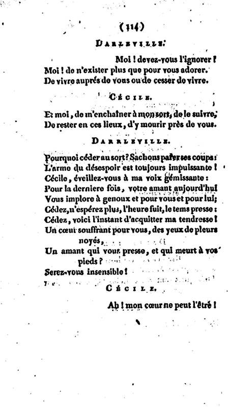 Dangers de l'opinion (Les), drame en cinq actes, en vers