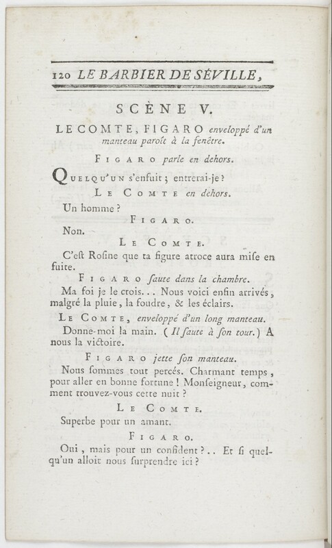 Barbier de Séville, ou La précaution inutile (Le), comédie en quatre actes
