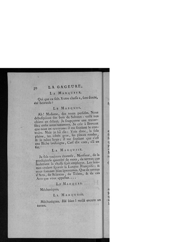 Gageure imprévue (La), comédie en prose et en un acte Gageure imprévue (La), comédie en prose et en un acte