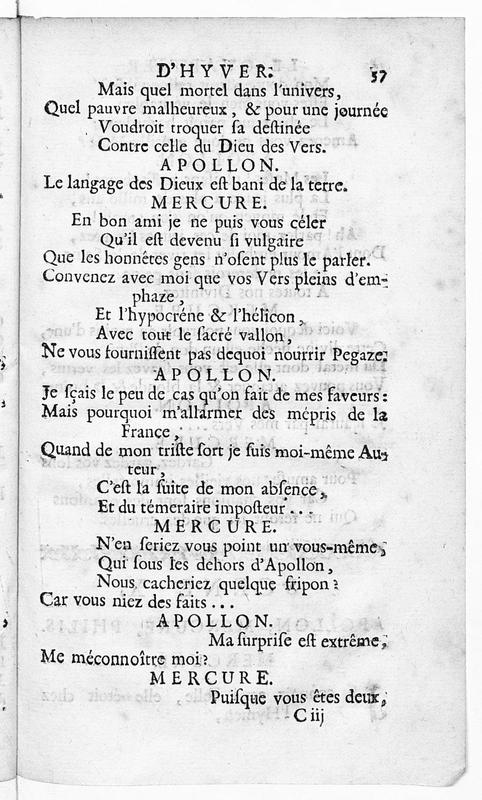 Quartier d'hyver (Le), comédie en un acte et en vers, représentée pour la première fois par les Comédiens françois ordinaires du Roi, le 4 décembre 1744 Quartier d'hyver (Le), comédie en un acte et en vers, représentée pour la première fois par les Comédiens françois ordinaires du Roi, le 4 décembre 1744