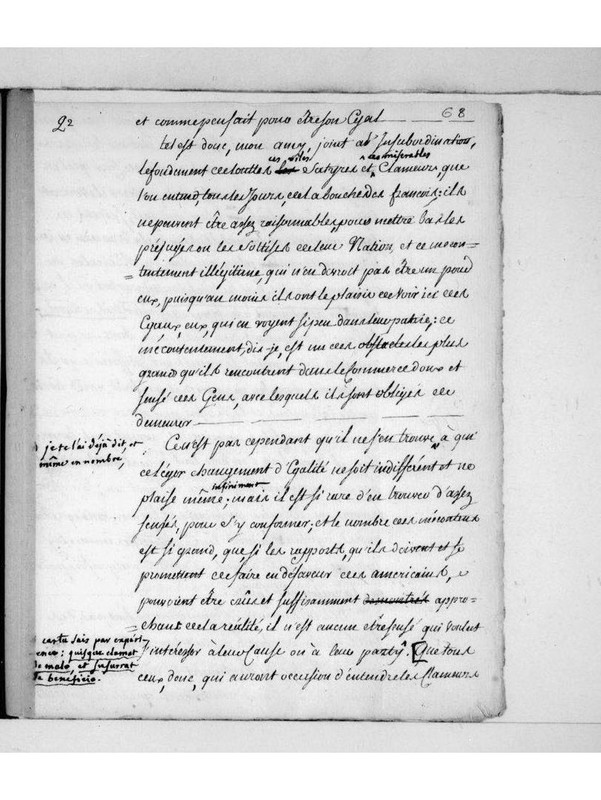 Voyage au continent américain par un Français en 1777, et Réflexions philosophiques sur ces nouveaux républicains