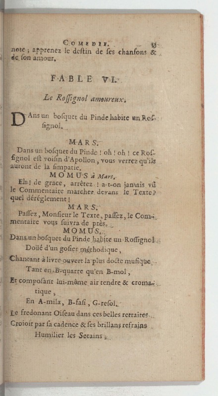 Momus fabuliste, ou les Noces de Vulcain, comédie Momus fabuliste, ou les Noces de Vulcain, comédie