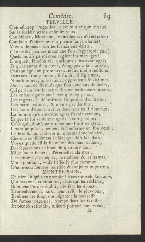 Célibataire (Le), comédie en cinq actes et en vers