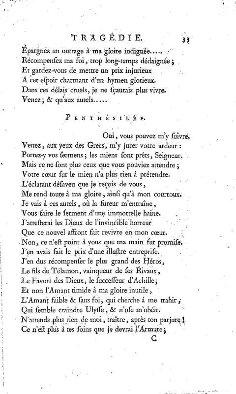 Ajax, tragédie par M. Poinsinet de Sivry