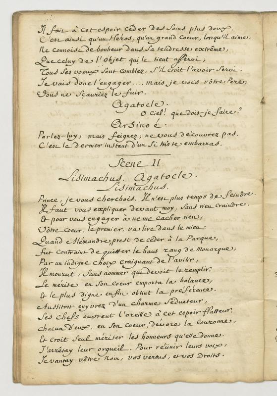 Lysimachus, tragédie en cinq actes et en vers Lysimachus, tragédie en cinq actes et en vers