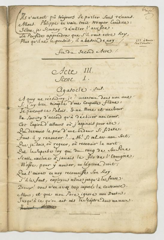 Lysimachus, tragédie en cinq actes et en vers Lysimachus, tragédie en cinq actes et en vers