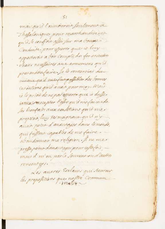 Esclave de Hadgi Mehemmed Codgia, autrement dit Dom Philippe, fils d'un day de Tunis ou Histoire de l'esclavage d'un marchand de Cassis à Tunis (L')